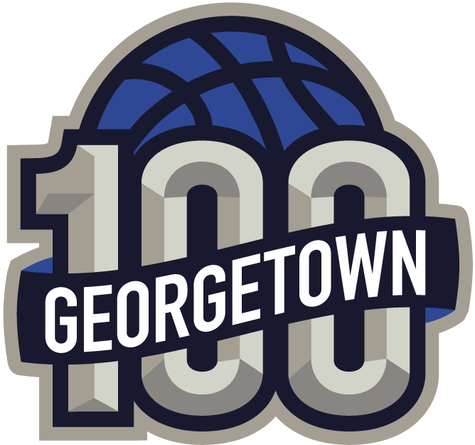 Georgetown Hoyas 2007 Anniversary Logo iron on paper